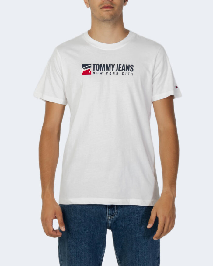 T-shirt Tommy Hilfiger TJM ENTRY ATHLETICS Bianco – 91563