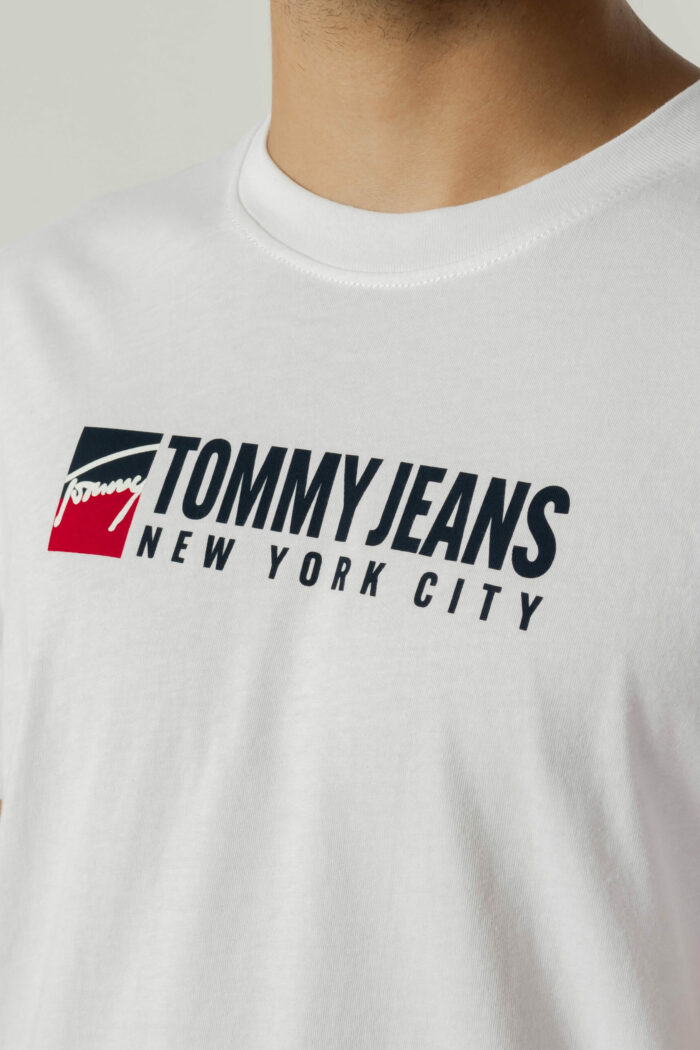 T-shirt Tommy Hilfiger TJM ENTRY ATHLETICS Bianco – 91563