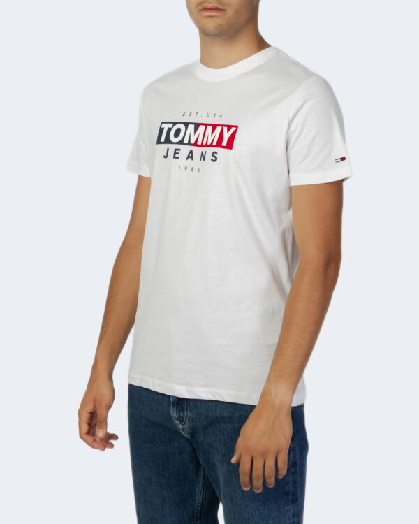 T-shirt Tommy Hilfiger Jeans TJM ENTRY FLAG TEE Bianco - Foto 1