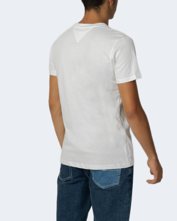 T-shirt Tommy Hilfiger Jeans TJM ENTRY FLAG TEE Bianco - Foto 5