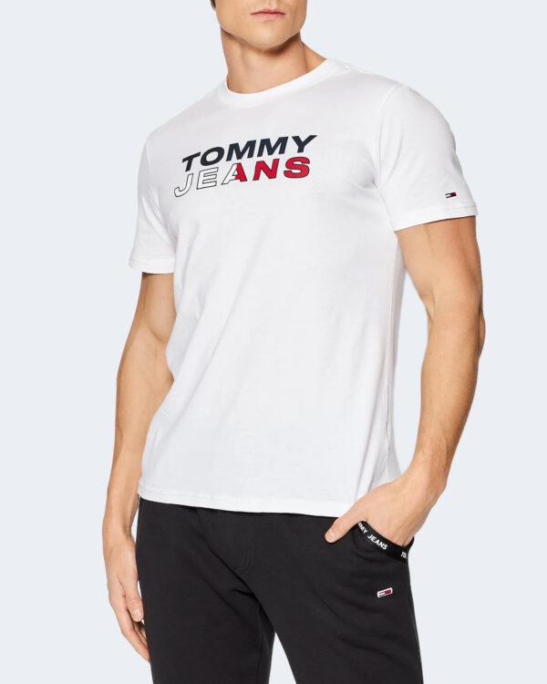 T-shirt Tommy Hilfiger Jeans TJM ESSENTIAL GRAPHI Bianco - Foto 1