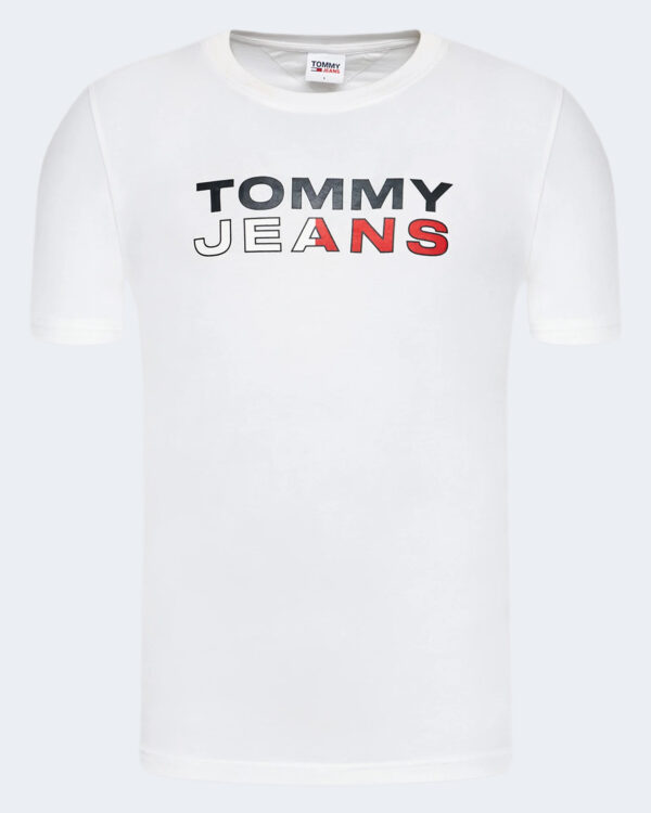T-shirt Tommy Hilfiger Jeans TJM ESSENTIAL GRAPHI Bianco - Foto 4