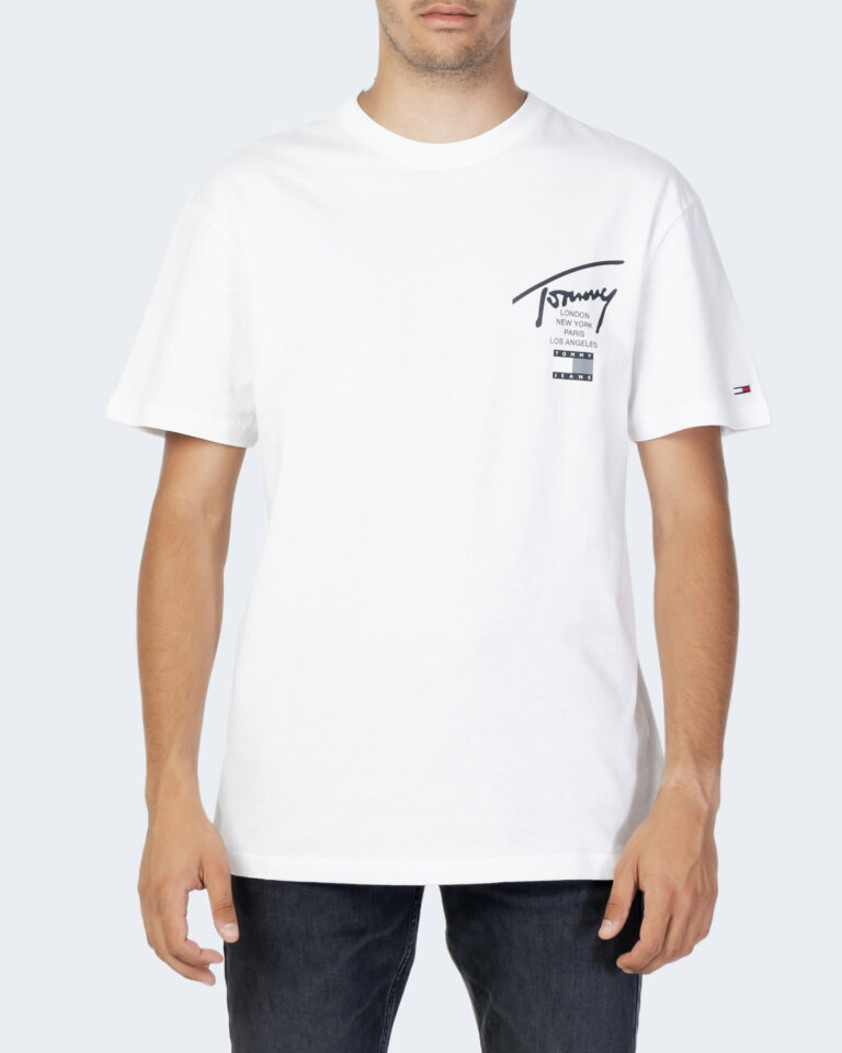 T-shirt Tommy Hilfiger Jeans TJM MODERN ESSENTIAL Bianco - Foto 1