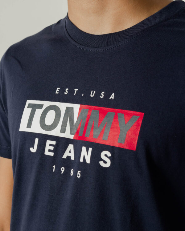 T-shirt Tommy Hilfiger Jeans TJM ENTRY FLAG TEE Blu - Foto 2
