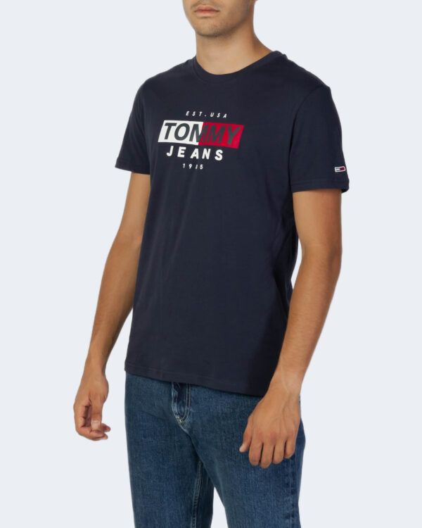 T-shirt Tommy Hilfiger Jeans TJM ENTRY FLAG TEE Blu - Foto 4