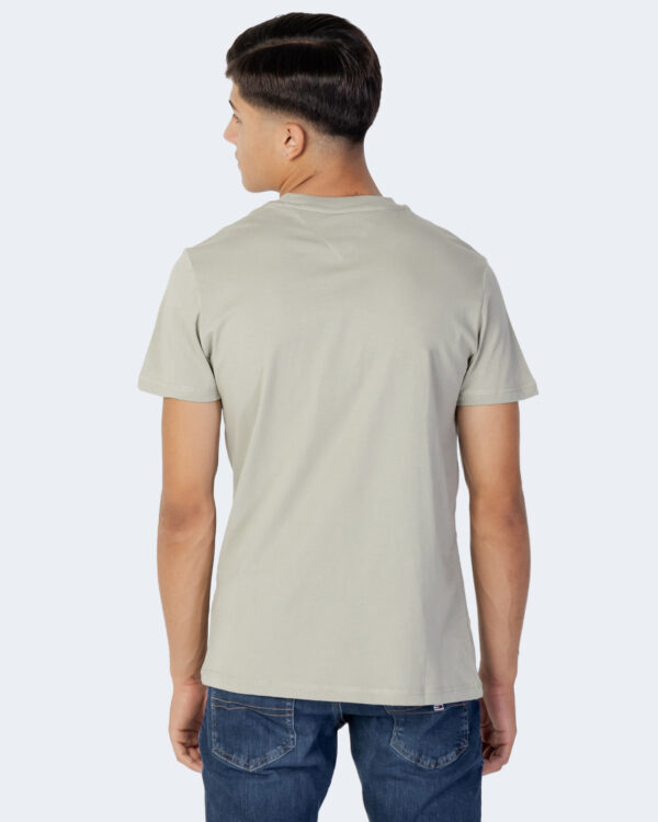 T-shirt Tommy Hilfiger Jeans CHEST LOGO Verde - Foto 3