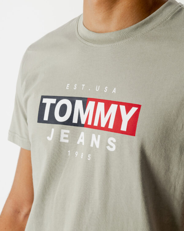 T-shirt Tommy Hilfiger Jeans TJM ENTRY FLAG TEE Verde - Foto 2