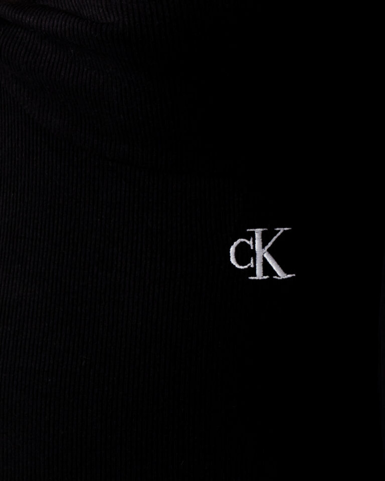 Vestito corto Calvin Klein Jeans STRAPPY TWISTED RIB J20J218402 Nero - Foto 4