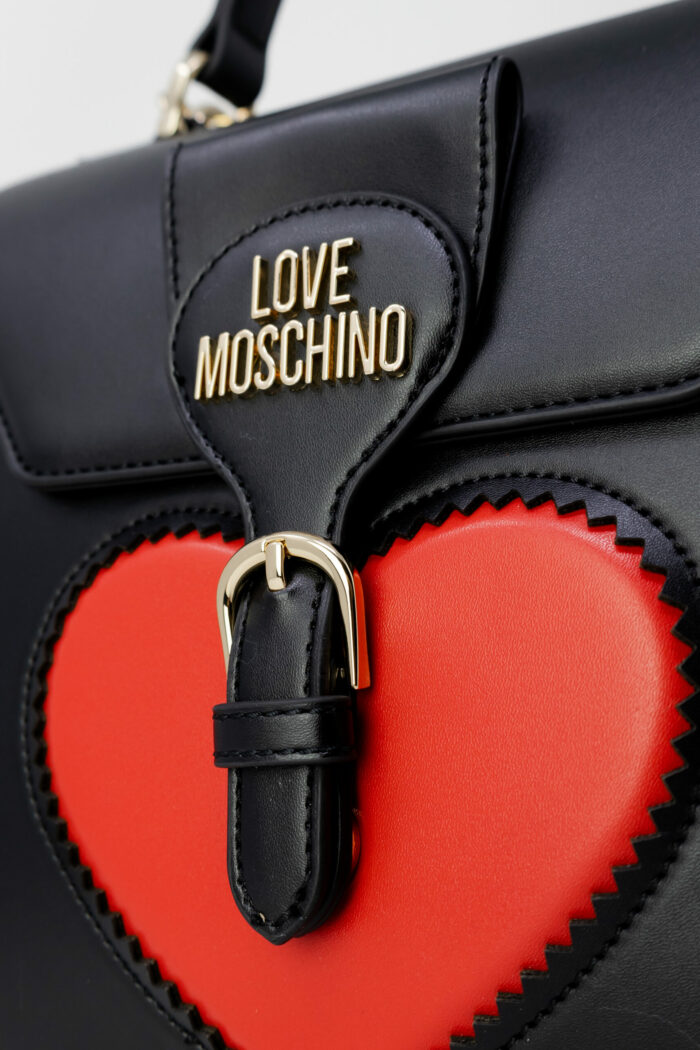 Borsa Love Moschino CUORE FRONTALE Nero – 94938
