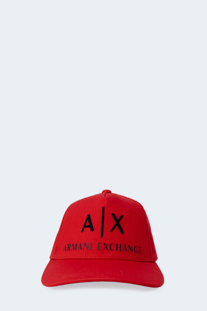 Cappello con visiera Armani Exchange BASEBALL HAT Rosso – 92938