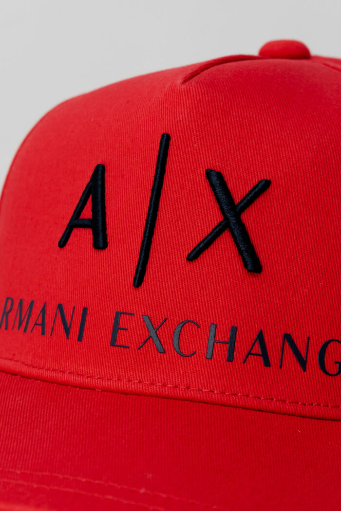 Cappello con visiera Armani Exchange BASEBALL HAT Rosso – 92938