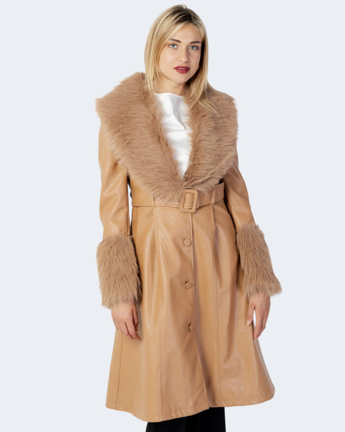 Cappotto Aniye By PENELOPE COAT Beige scuro – 95425