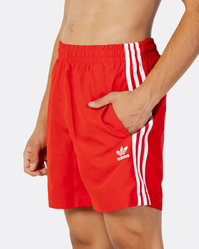 Costume da bagno Adidas Originals 3-STRIPES SWIMS Rosso – 82408