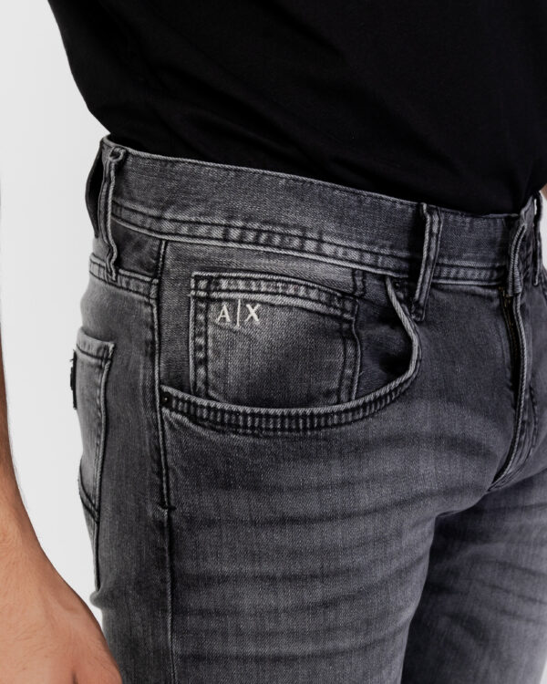 Jeans skinny Armani Exchange 5 POCKETS PANT Grigio - Foto 4