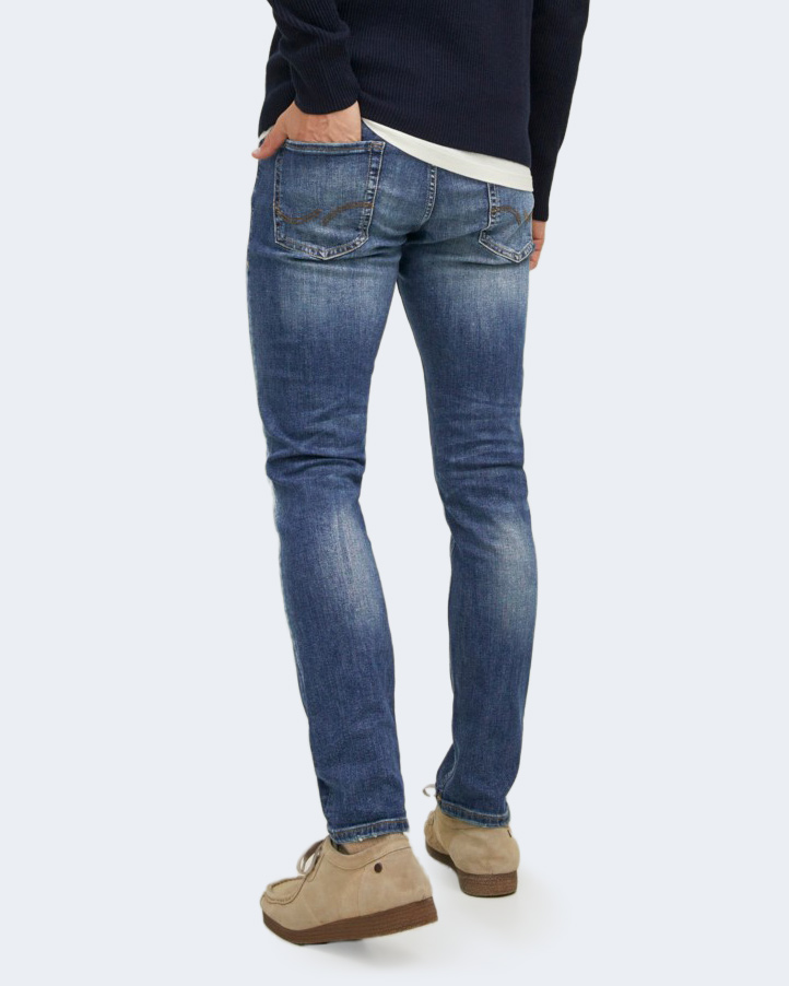 Jeans slim Jack Jones JJIGLENN JJORIGINAL RA 094 NOOS Blue Denim - Foto 4
