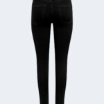 Jeans slim Only ONLICONIC HW SK LONG ANK DNM NOOS Nero - Foto 4