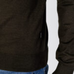 Maglia Only & Sons ONSWYLER LIFE LS CREW KNIT NOOS Verde Scuro - Foto 4