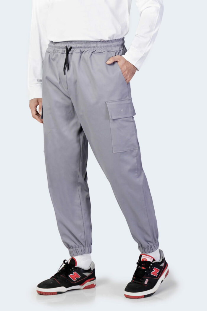 Pantaloni con cavallo basso Hydra Clothing CARGO Grigio – 77503