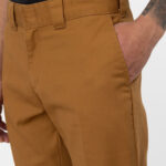 Pantaloni slim Dickies 872 WORK PANT REC BROWN DUCK Marrone - Foto 2