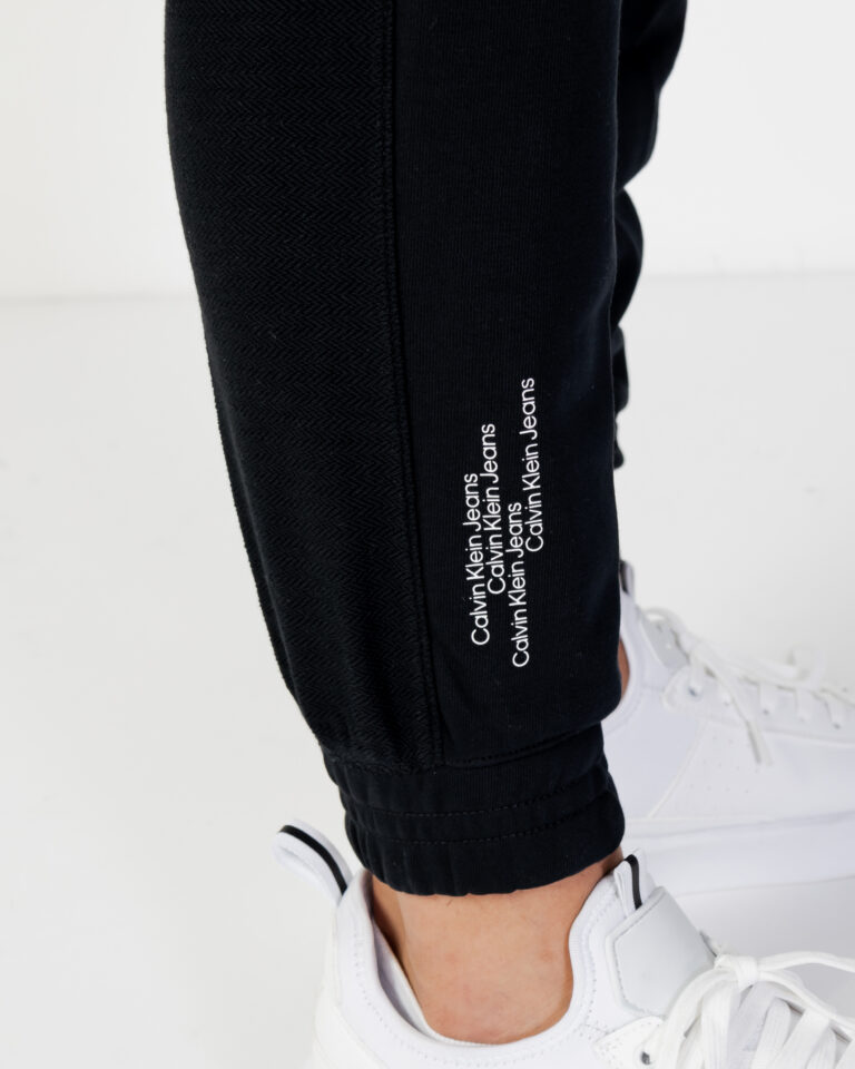 Pantaloni sportivi Calvin Klein Jeans URBAN GRAPHIC HWK PA Nero - Foto 5