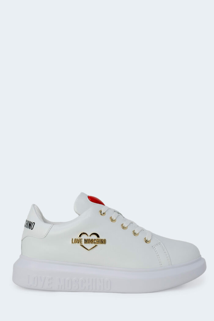 Sneakers Love Moschino GOMMA40 Bianco – 94933