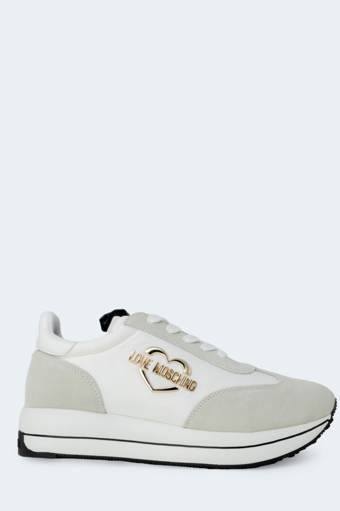 Sneakers Love Moschino RUN40 MIX Bianco – 94932