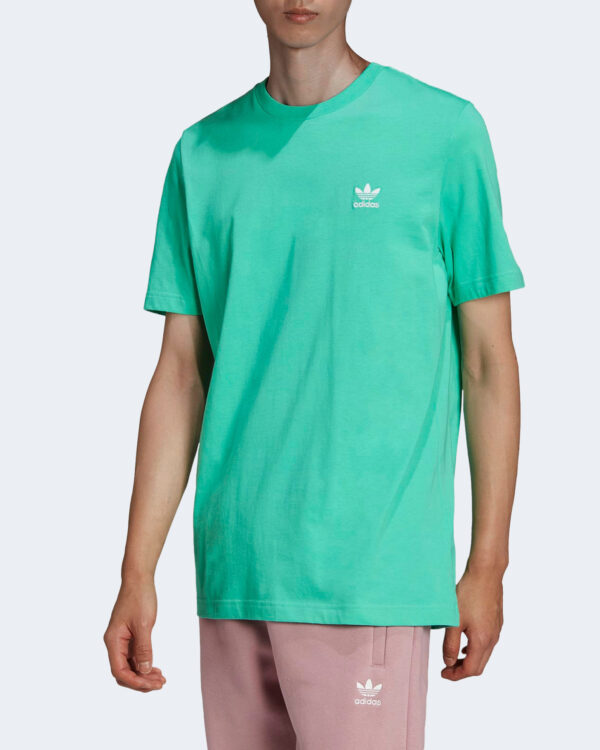 T-shirt Adidas ESSENTIAL TEE HE9442 Verde - Foto 1