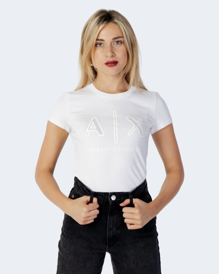 T-shirt Armani Exchange LOGO Bianco – 90418
