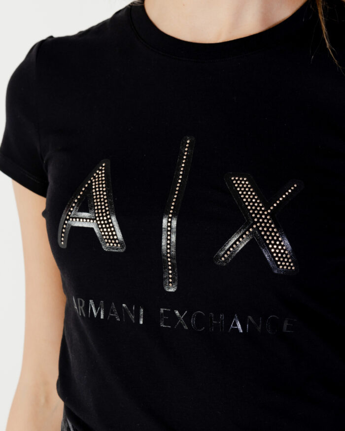 T-shirt Armani Exchange LOGO Nero – 90418