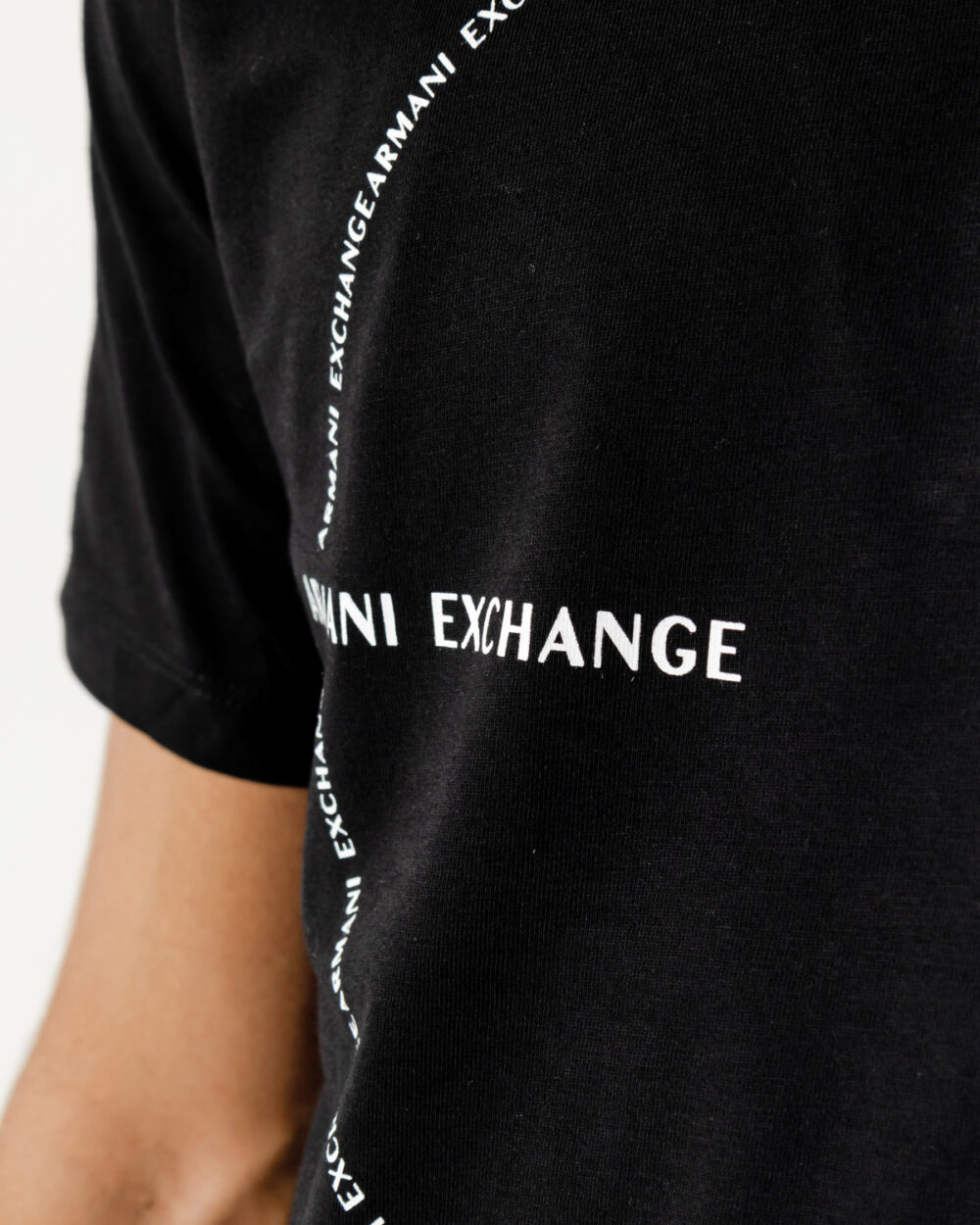 T-shirt Armani Exchange T-SHIRT 6LZTAC ZJGCZ Nero - Foto 2
