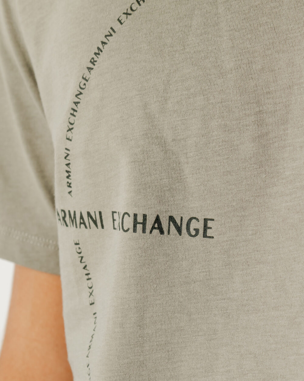 T-shirt Armani Exchange T-SHIRT 6LZTAC ZJGCZ Verde - Foto 2