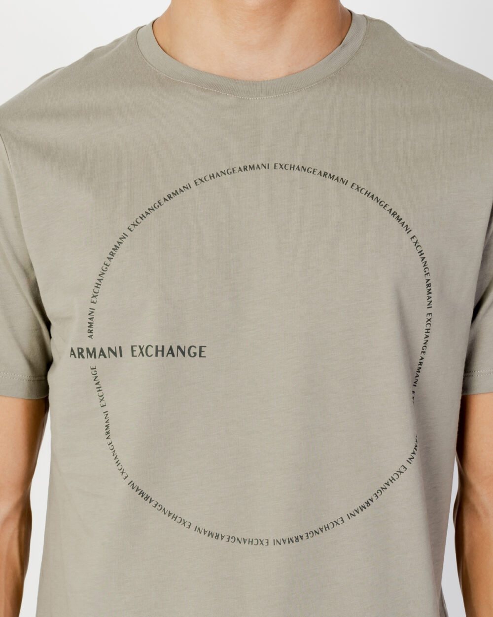 T-shirt Armani Exchange T-SHIRT 6LZTAC ZJGCZ Verde - Foto 4