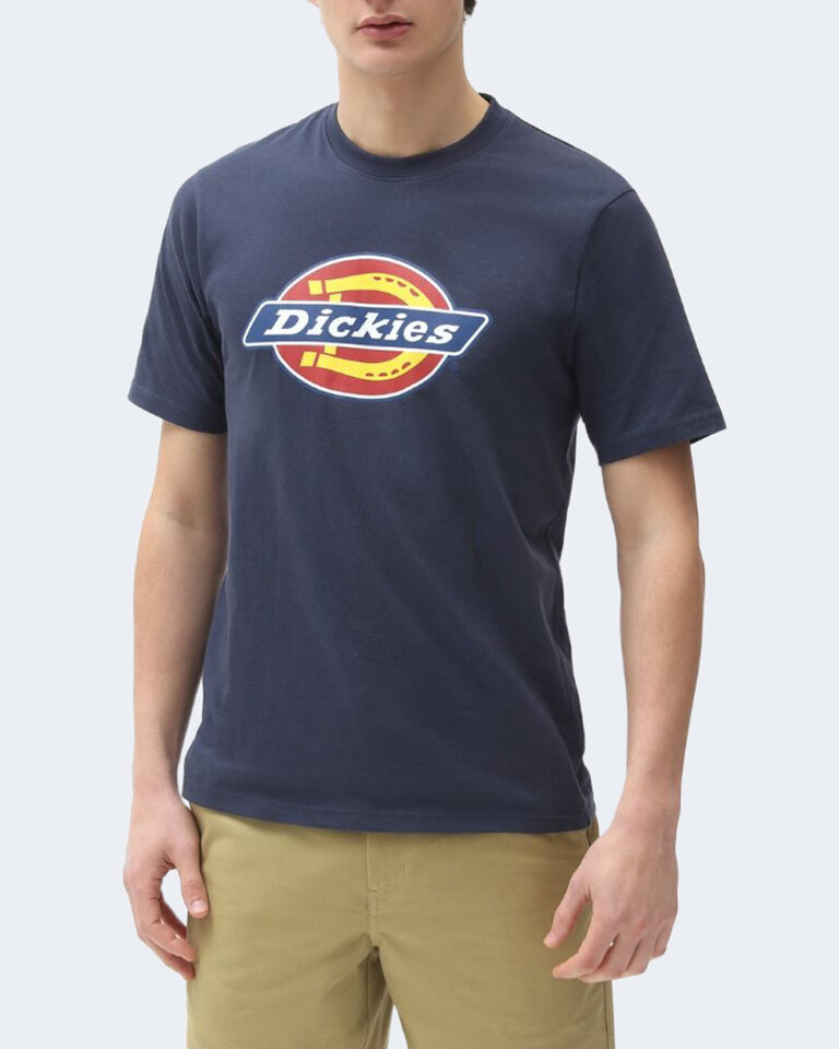 T-shirt Dickies ICON LOGO TEE Blu - Foto 1