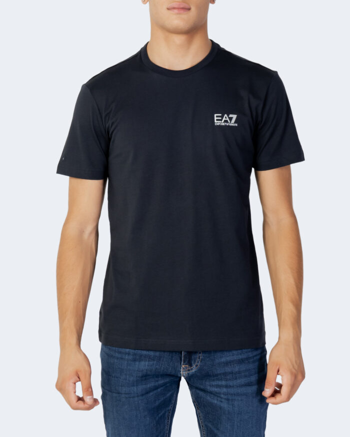 T-shirt Ea7 LOGO PICCOLO Black-White – 81580