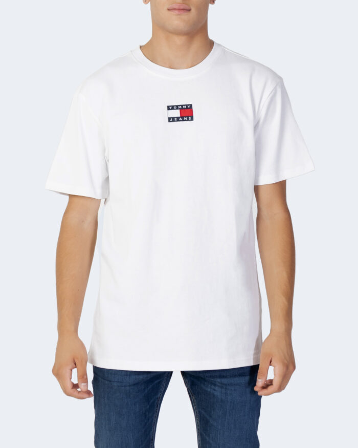 T-shirt Tommy Hilfiger TJM TOMMY BADGE TEE DM0DM10925 Bianco – 72361