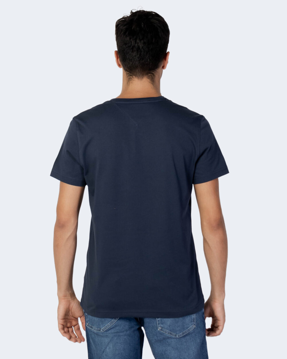 T-shirt Tommy Hilfiger Jeans TJM ORIGINAL JERSEY V NECK TEE Blu - Foto 2
