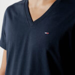 T-shirt Tommy Hilfiger Jeans TJM ORIGINAL JERSEY V NECK TEE Blu - Foto 3
