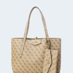 Borsa Guess ECO BRENTON TOTE Beige scuro - Foto 1