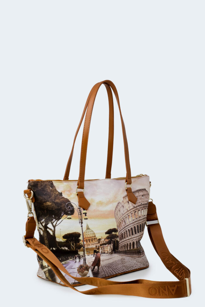 Borsa Y Not? SHOPPING BAG SMALL Life in Rome – 95486