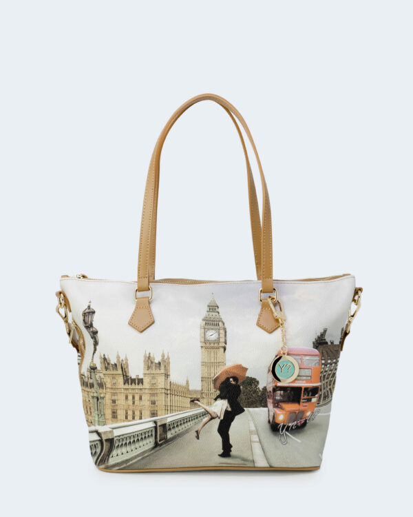 Borsa Y Not? SHOPPING BAG SMALL London Love - Foto 1