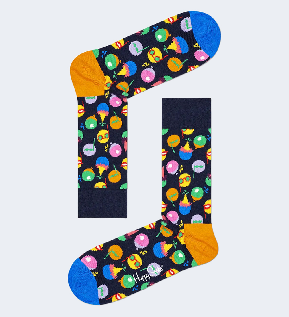 Calzini Lunghi Happy Socks PACK CELEBRATION SOCKS GIFT SET Nero - Foto 2