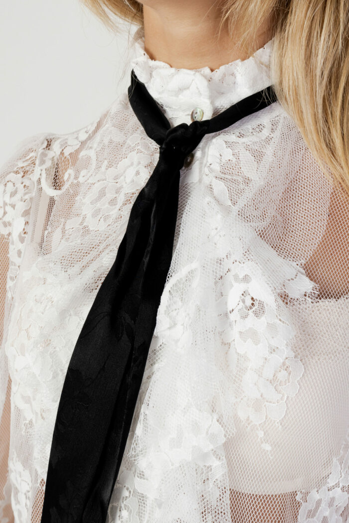 Camicia manica lunga Aniye By SHIRT ELETTRA Bianco – 96711
