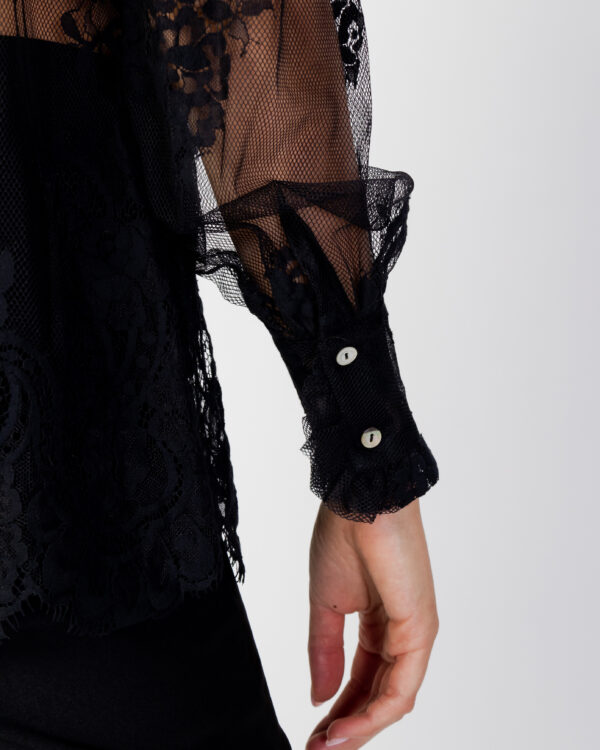 Camicia manica lunga Aniye By SHIRT ELETTRA Nero - Foto 4