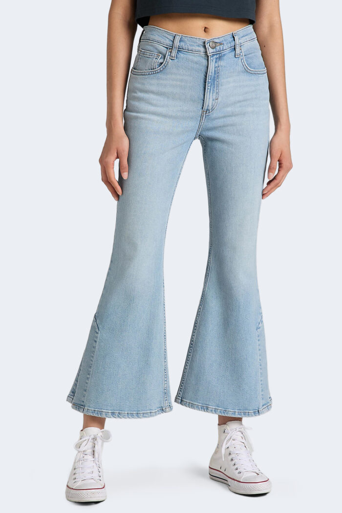 Jeans bootcut Lee SPLIT LEG FLARE Denim chiaro – 96049