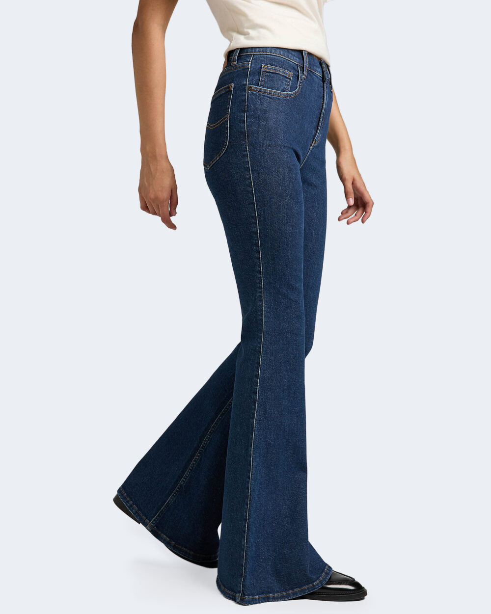 Jeans bootcut Lee SKINNY FLARE IN INNER STRENGTH Denim scuro - Foto 2