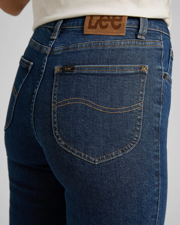 Jeans bootcut Lee SKINNY FLARE IN INNER STRENGTH Denim scuro - Foto 4