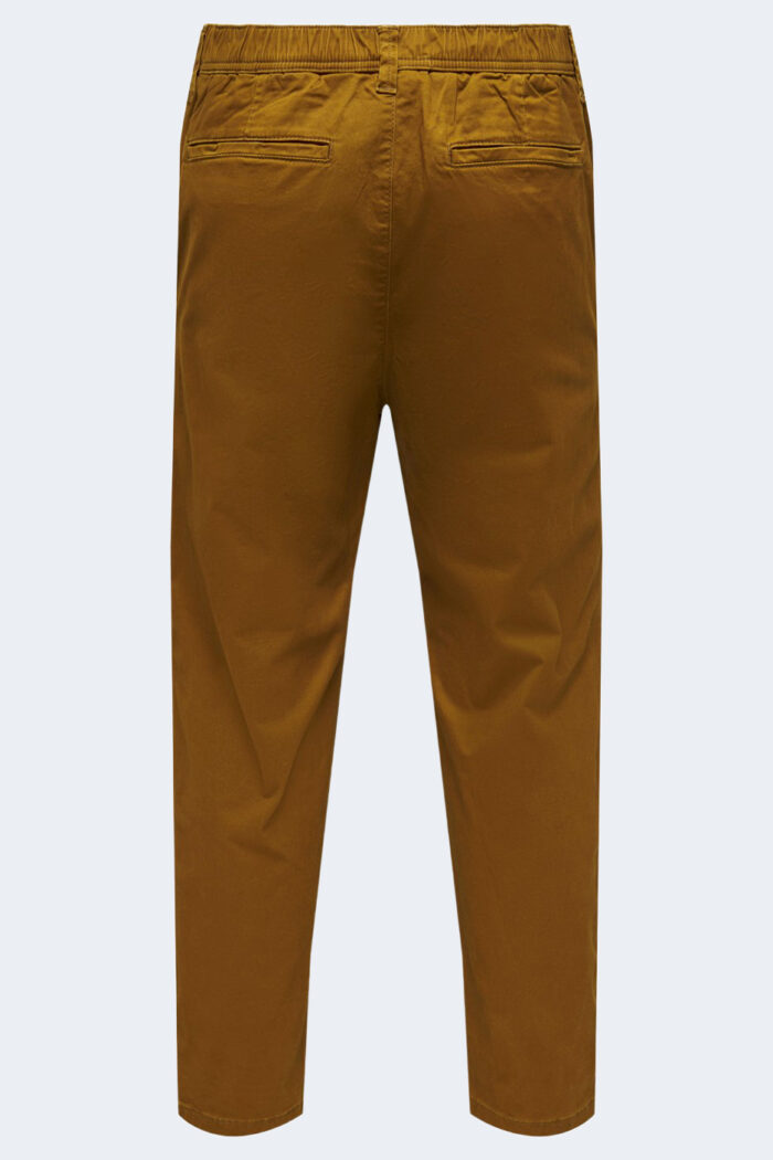 Pantaloni tapered Only & Sons ONSCAM DEW PANT PK 2365 Marrone – 91287