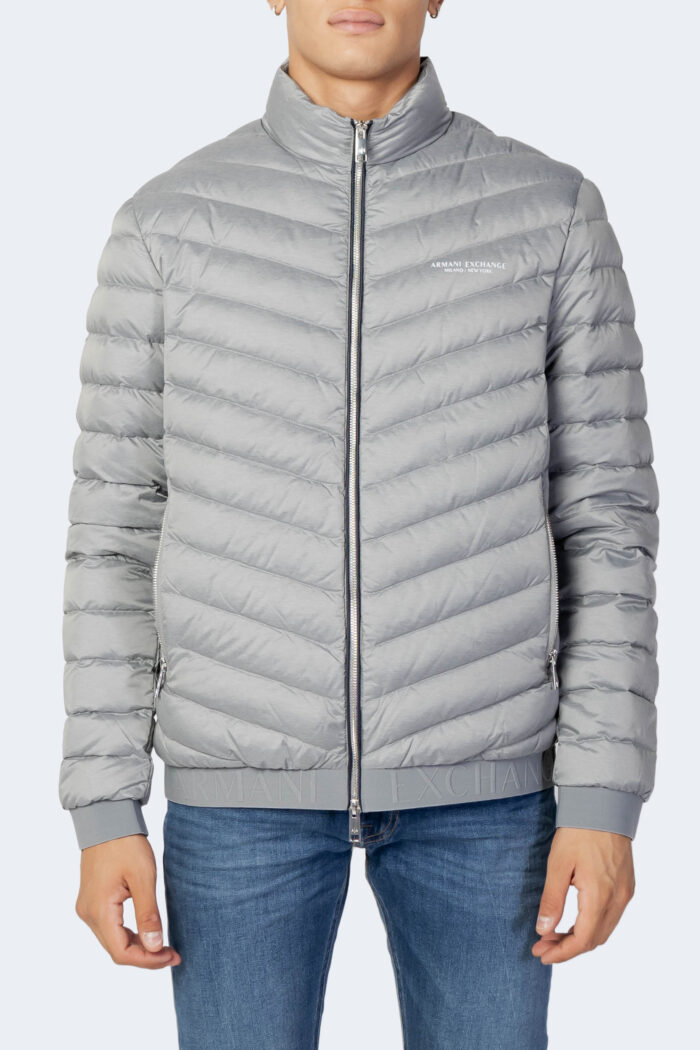 Piumino Armani Exchange DOWN JACKET 8NZB52 ZNW3Z Grigio