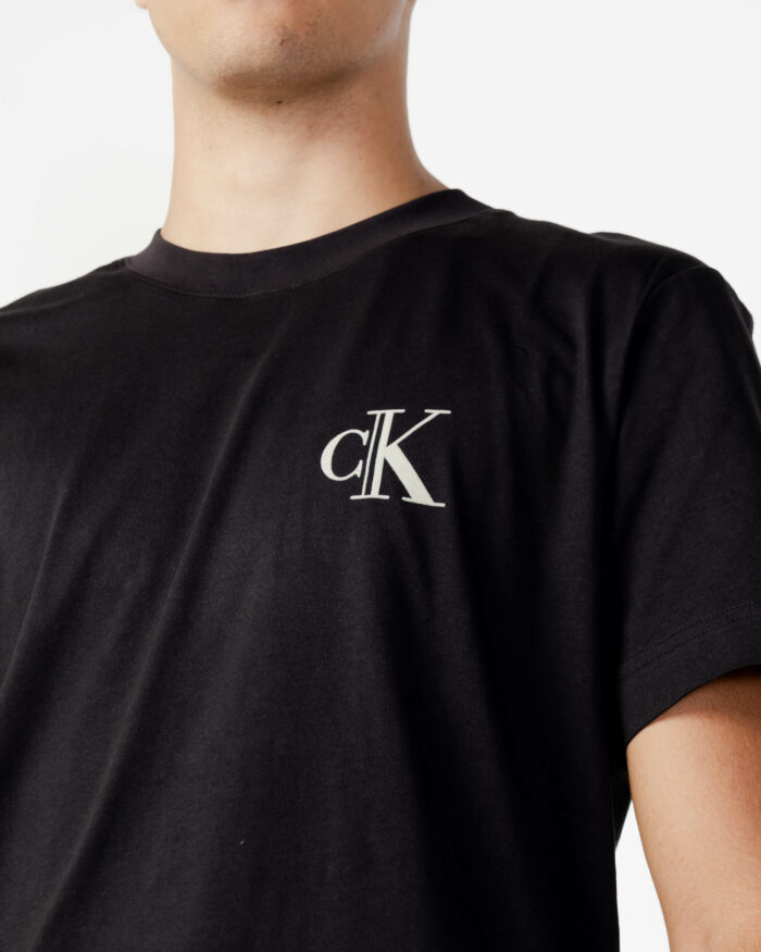T-shirt Calvin Klein HIGH SHINE CK INSTIT Nero – 91486