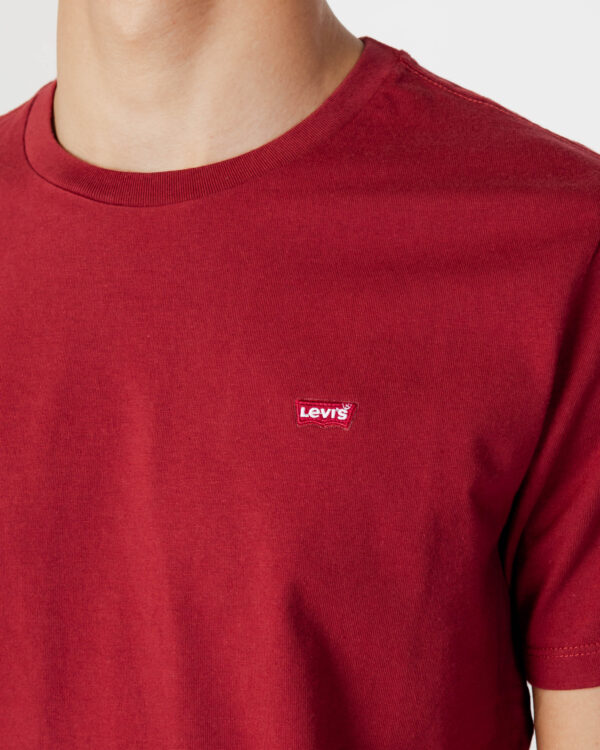 T-shirt Levi's® SS ORIGINAL HM TEE - BRICK RED Mattone - Foto 2